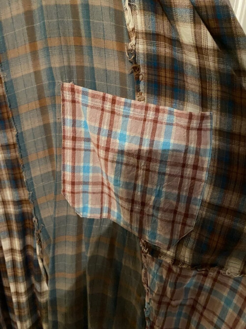 Oli & Hali wide leg plaid overalls size medium - Picture 8 of 8